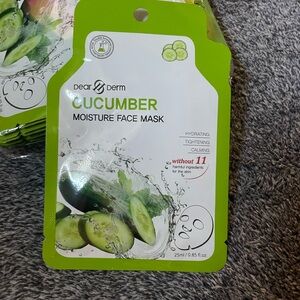 Cucumber Moisture Face Mask - Green